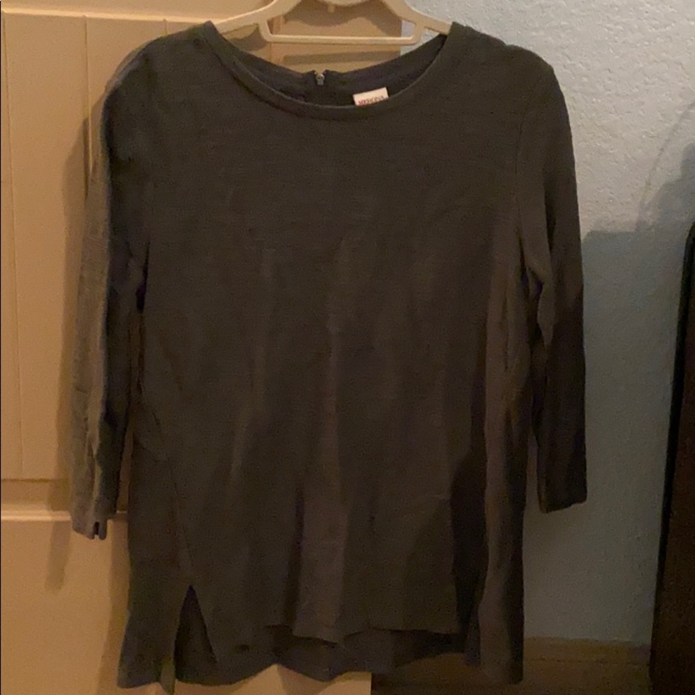 Olive green merona blouse
